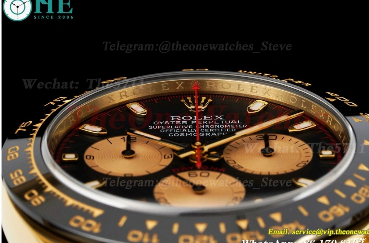 Paul RU YG 40MM Clean 116518 Newman Daytona DD4130 0519